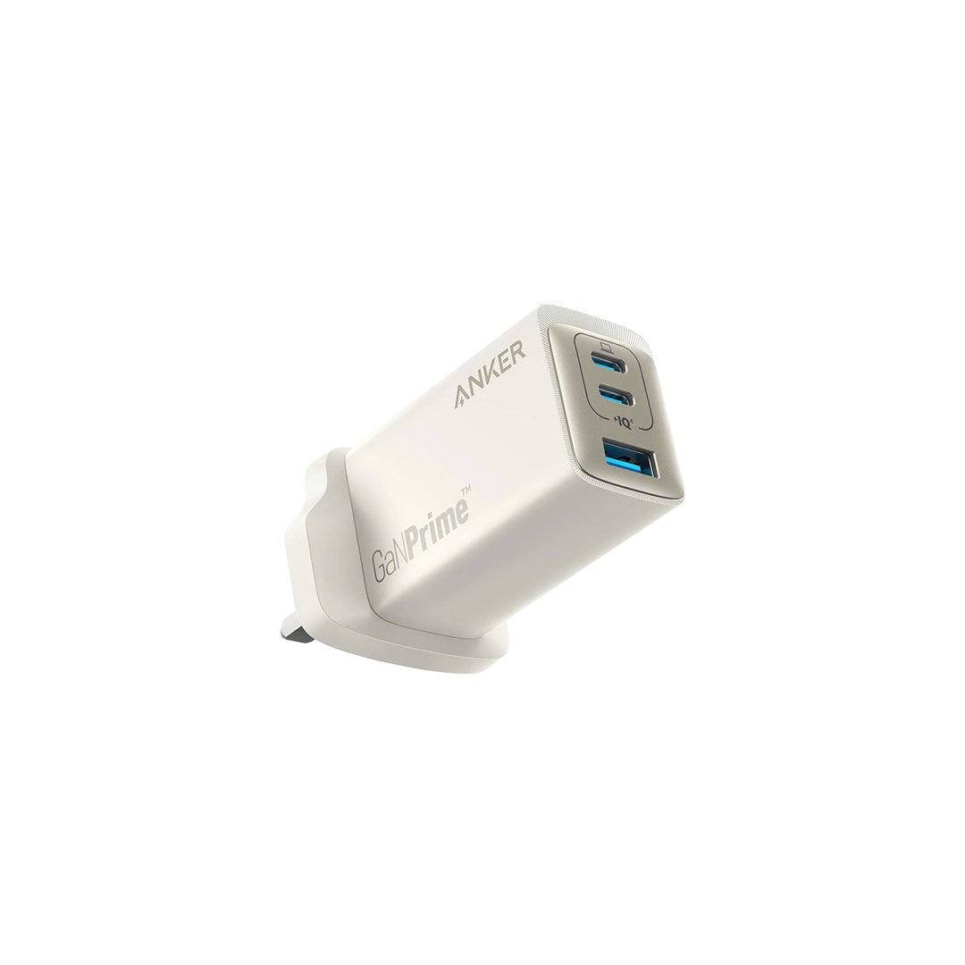 Anker Wall Charger GaNPrime 65W 3 Ports - Gold in Qatar Anker Wall Charger GaNPrime 65W 3 Ports - Gold in Qatar